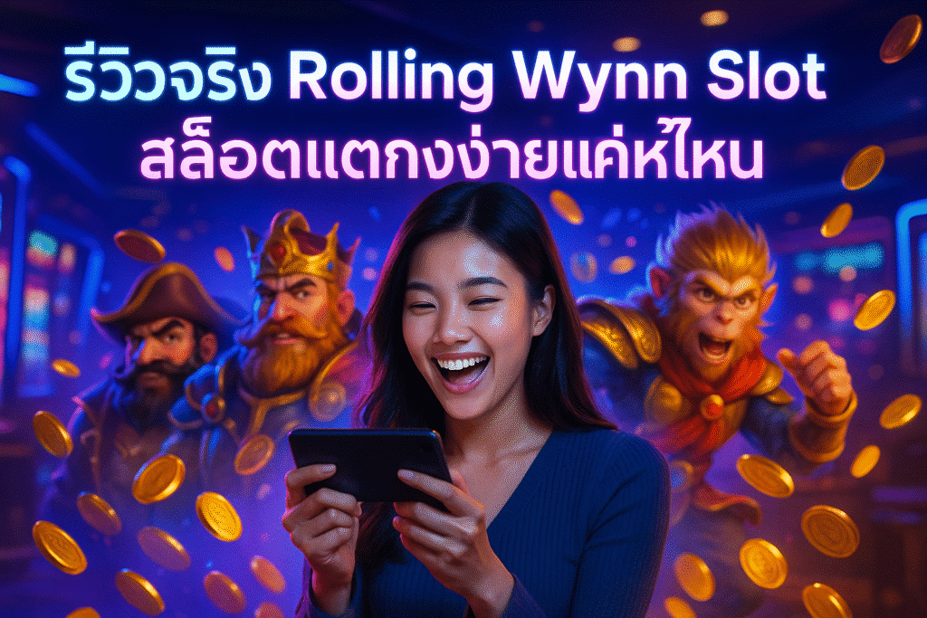 รีวิวจริง Rolling Wynn Slot สล็อตแตกง่ายแค่ไหน