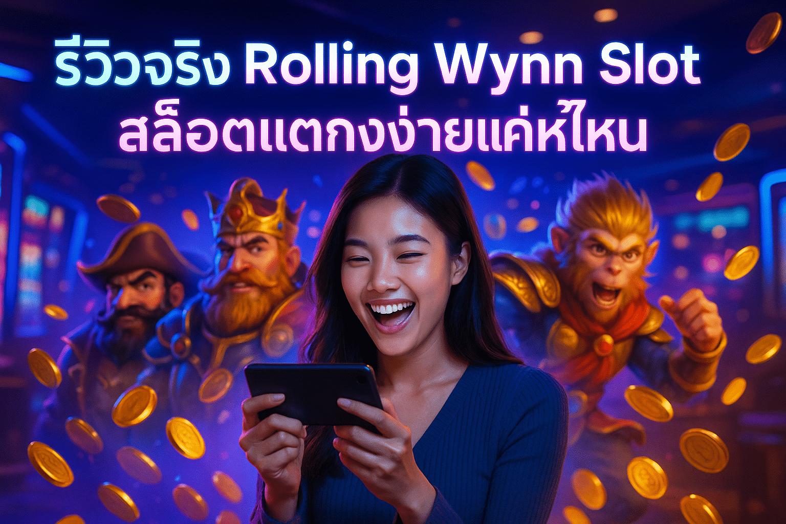 รีวิวจริง Rolling Wynn Slot สล็อตแตกง่ายแค่ไหน