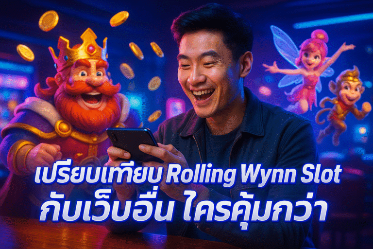 เปรียบเทียบ Rolling Wynn Slot กับเว็บอื่น ใครคุ้มกว่า
