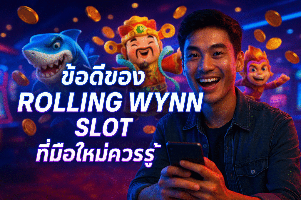 ข้อดีของ Rolling Wynn Slot ที่มือใหม่ควรรู้