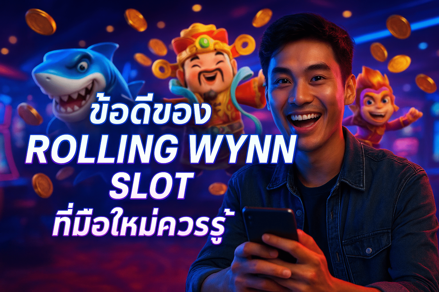 ข้อดีของ Rolling Wynn Slot ที่มือใหม่ควรรู้